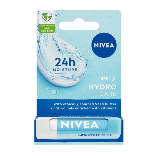 Nivea Hydro Care SPF 15+ Dudak Kremi 4,8 gr