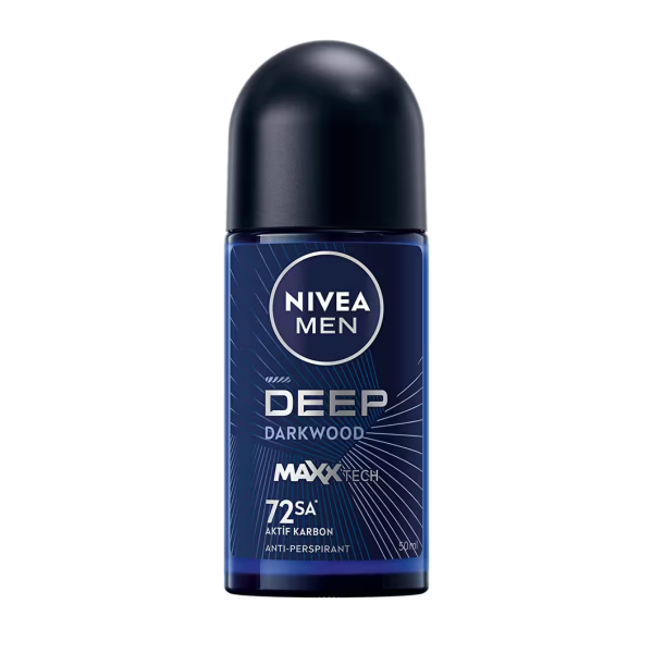 Nivea Men Deep Darkwood Roll On 50 ml