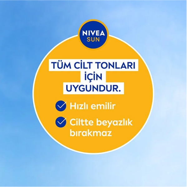 Nivea Sun SPF50 Yüksek Güneş Koruyucu ve Nemlendirici Vücut Spreyi  200 ml - 5