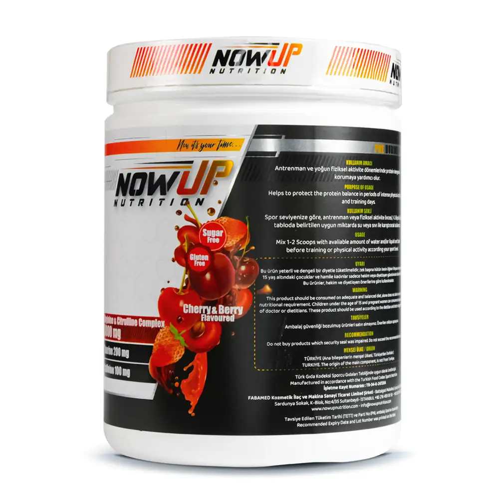 Nowup Arginine Nitric Oxide Effect 360gr - 3