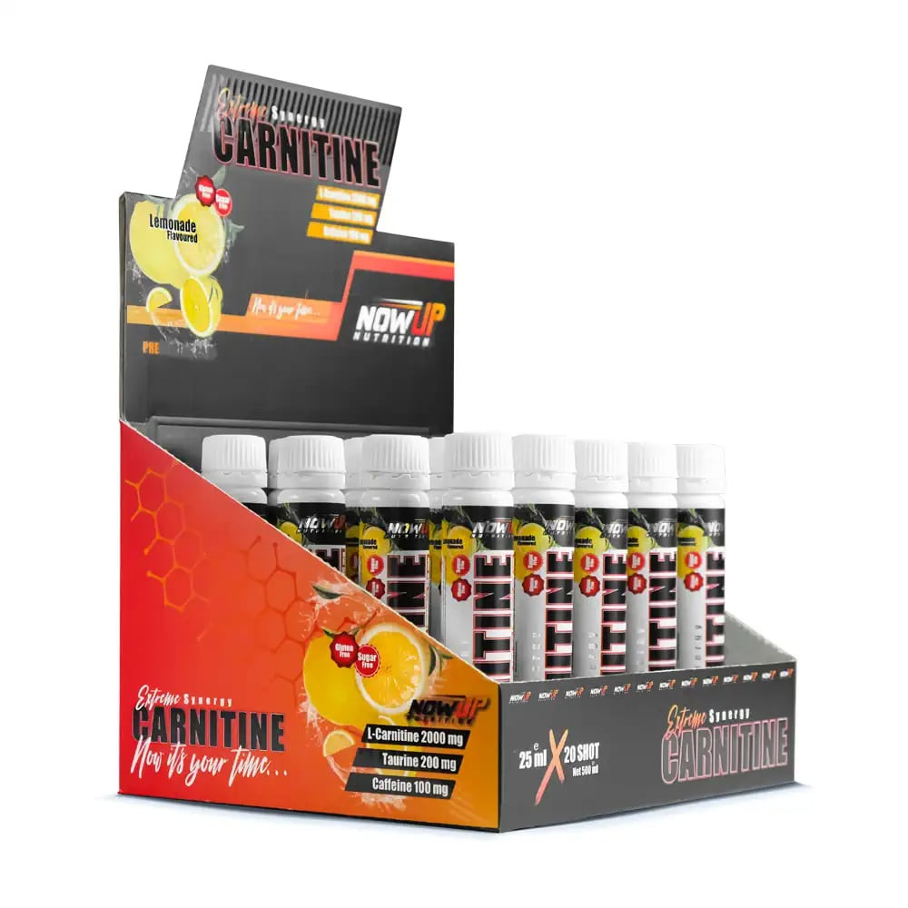 Nowup Nutrition Extreme Synergy Carnitine 25 ml x20 Şurup