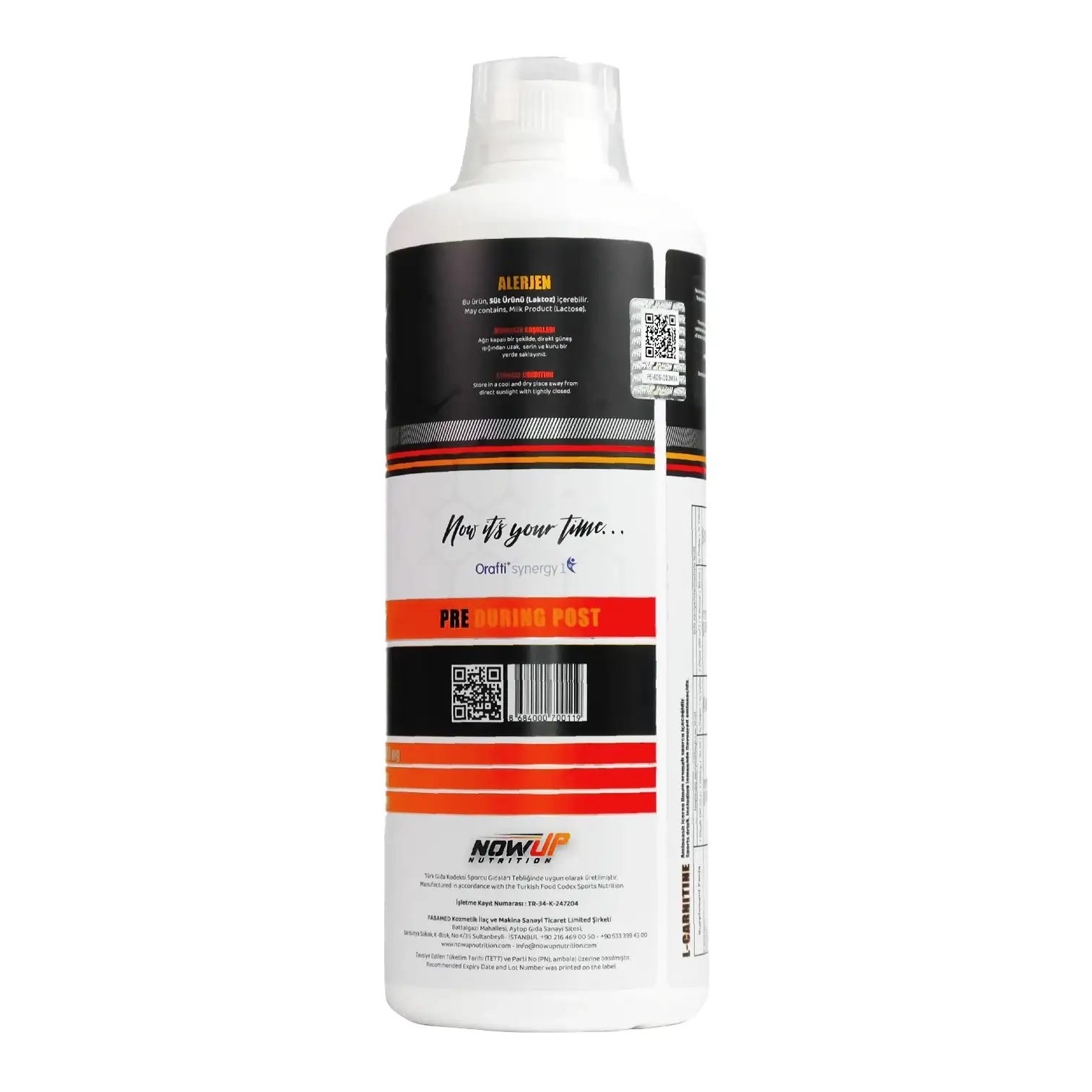 Nowup Nutrition Extreme Synergy L Carnitine 1000 ml - 2