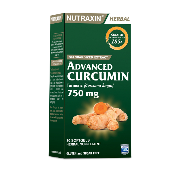 Nutraxin Advanced Curcumin 750 mg  30 Kapsül