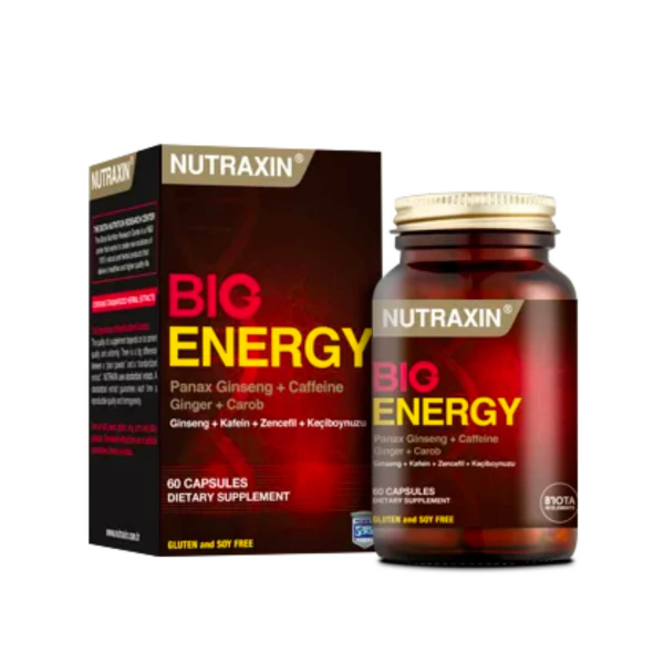 Nutraxin Big Energy  60 Kapsül