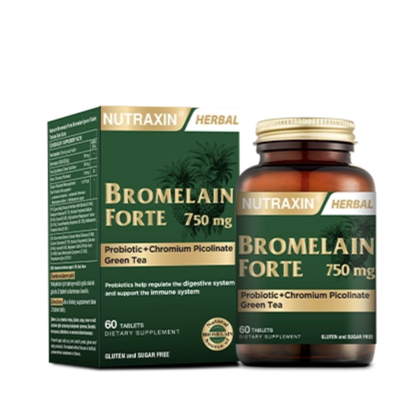 Nutraxin Bromelain Forte 60 Tablet