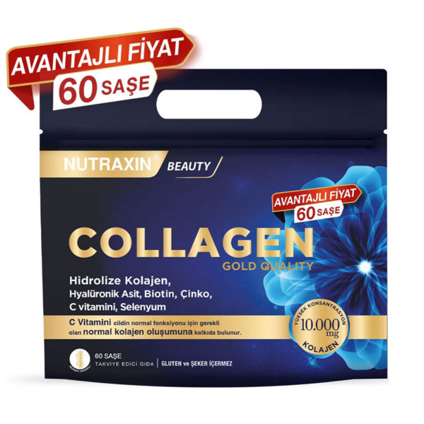 Nutraxin Collagen Gold Quality Hidrolize Kolajen  60 Saşe