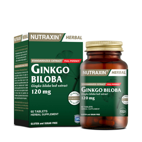 Nutraxin Gingko Biloba  60 Kapsül