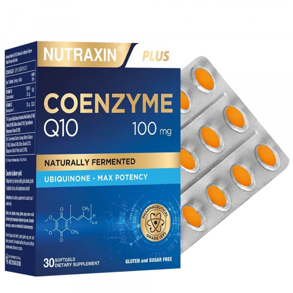 Nutraxin Koenzim CoQ-10 100 mg  30 Kapsül - 2