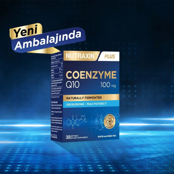 Nutraxin Koenzim CoQ-10 100 mg  30 Kapsül - 3