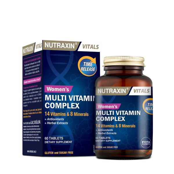 Nutraxin Multivitamin Complex Kadın  60 Tablet