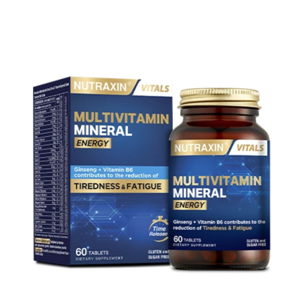 Nutraxin Multivitamin Mineral Energy 60 Tablet