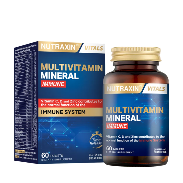 Nutraxin Multivitamin Mineral Immune 60 Tablet