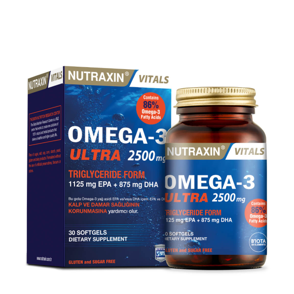 Nutraxin Omega-3 Ultra  30 Kapsül