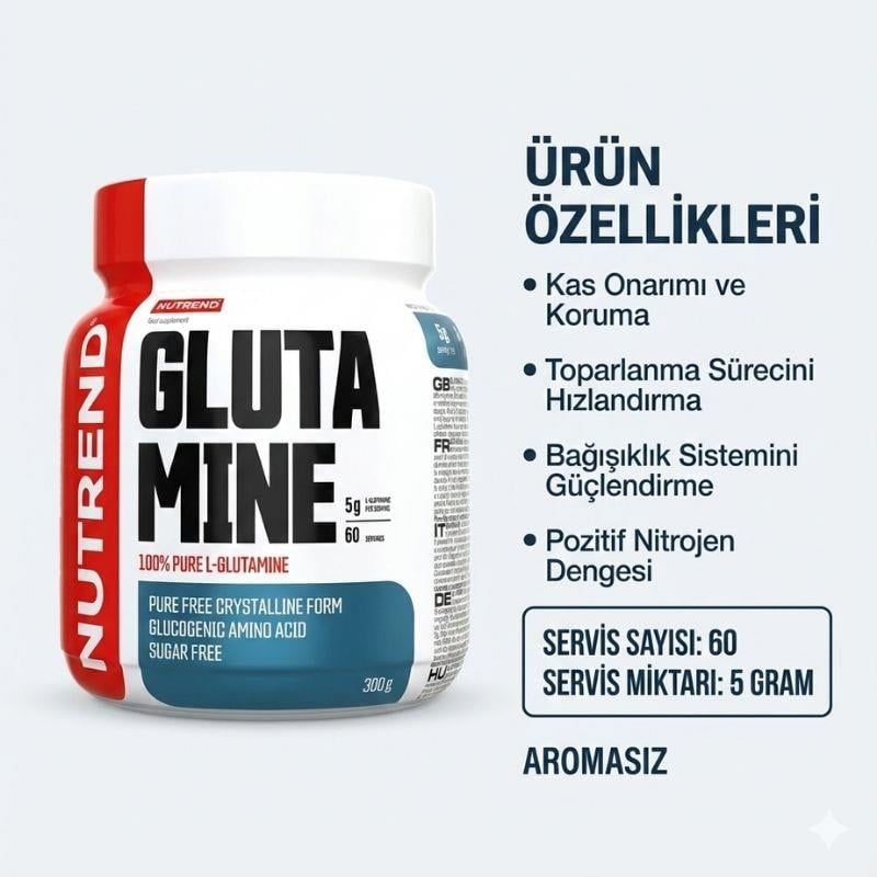 Nutrend Glutamine Powder 300 Gr - 2