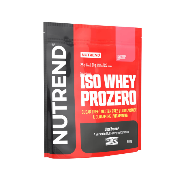 Nutrend Iso Whey Pro Zero Çilek Cheesecake 500 Gr