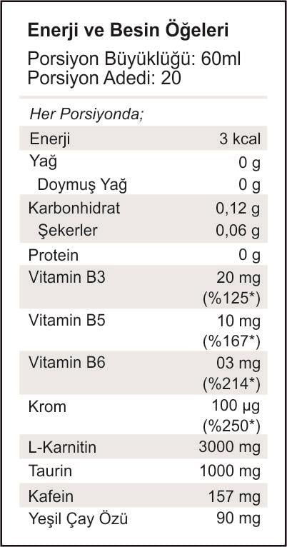 Nutrever L-Carnitine 3000 Liquid 20 Ampul - 3
