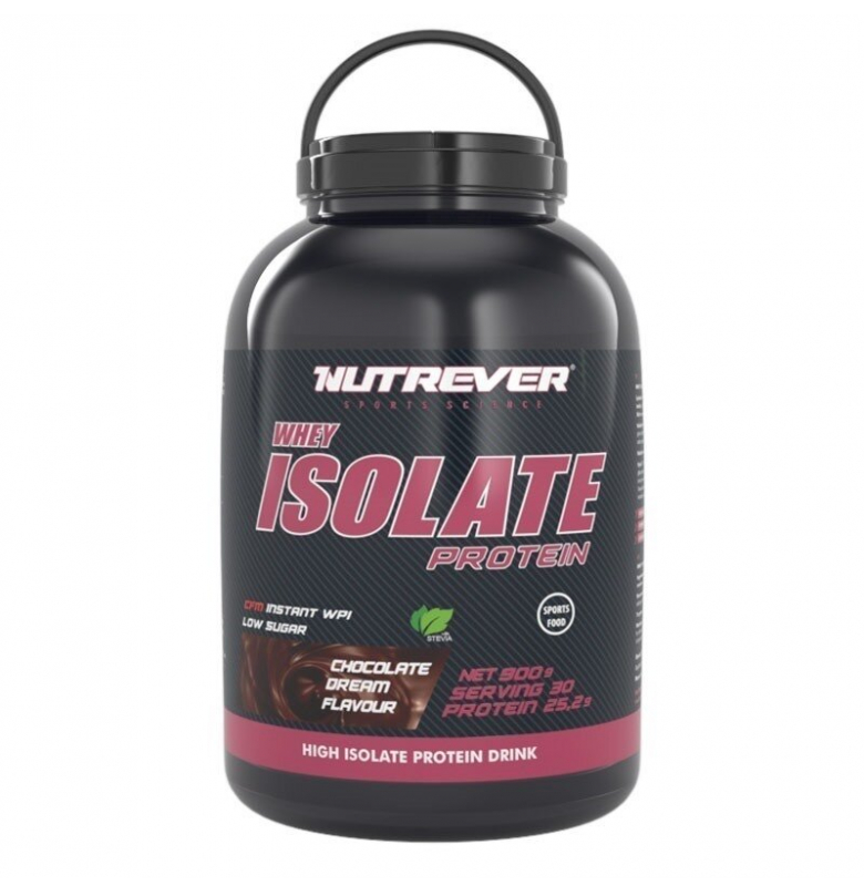 Nutrever Whey İsolate Protein Çikolata 900 gram