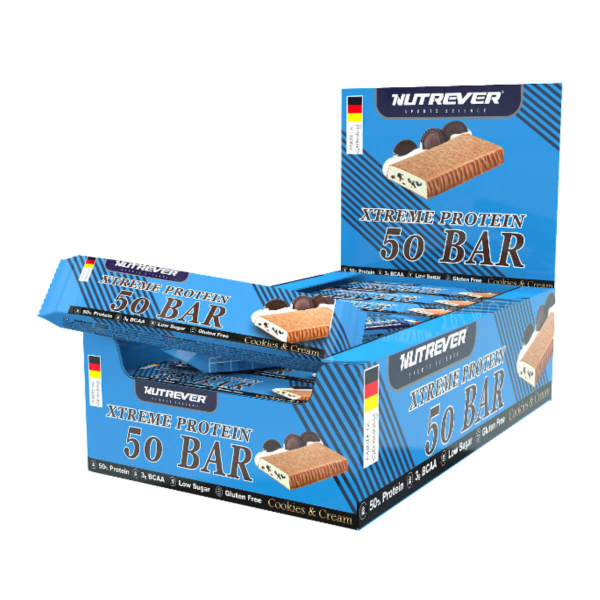 Nutrever Xtreme Protein Bar 50 Gr Kurabiye 24 Adet