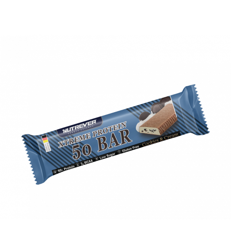 Nutrever Xtreme Protein Bar  Kurabiye & Krema 24 Adet x 50 gram - 2