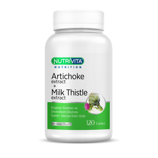Nutrivita Artichoke Extract+Milk Thistle Extract 120 Tablet