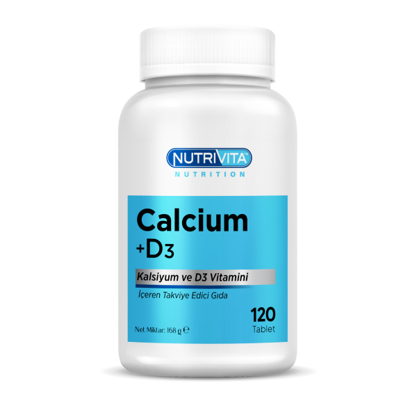 Nutrivita Calcium+Vit.D3 120 Tablet