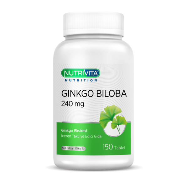 Nutrivita Ginkgo Biloba 240 mg 150 Tablet