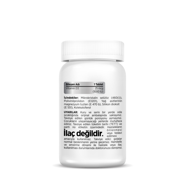 Nutrivita Vitamin D3 1000 IU  120 Tablet - 2