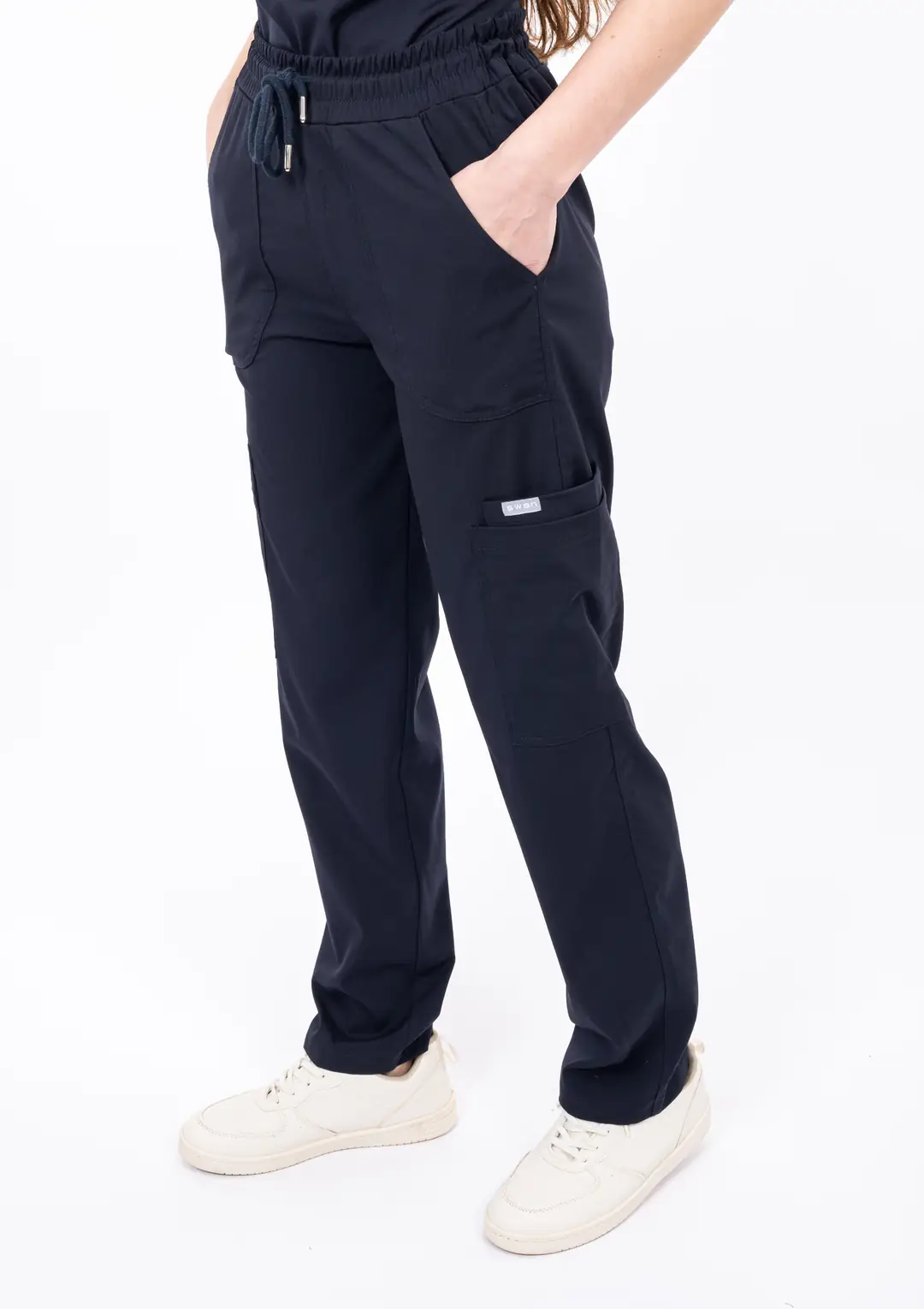 NYON - Koyu Lacivert Kadın Alt Üniforma - 3