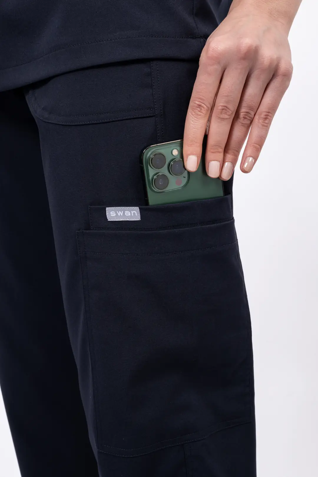 NYON - Koyu Lacivert Kadın Alt Üniforma - 5