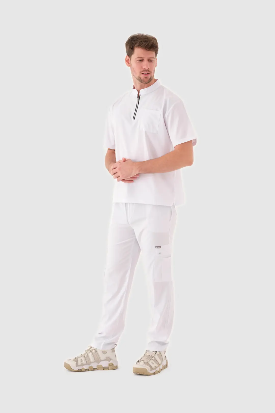 OCEAN -  Beyaz Erkek Üst Üniforma - 4
