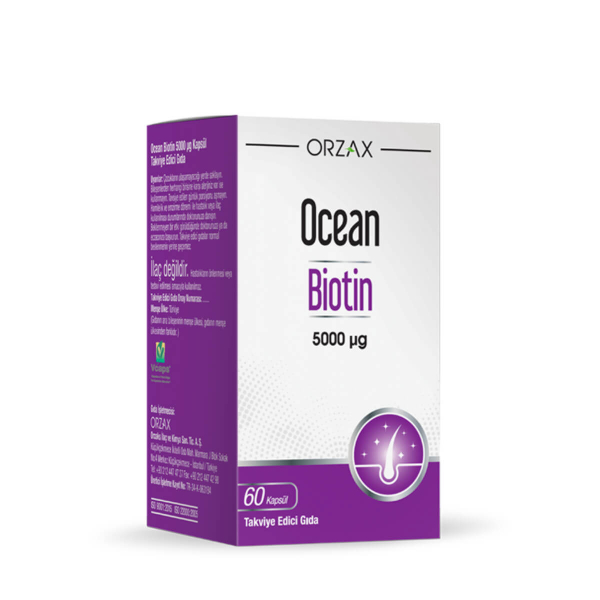 Ocean Biotin 5000 Mcg 60 Kapsül