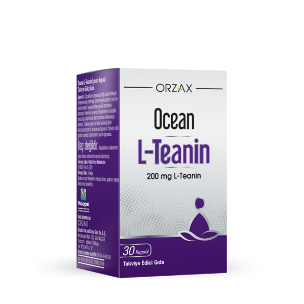 Ocean L-Teanin 200 mg  30 Kapsül