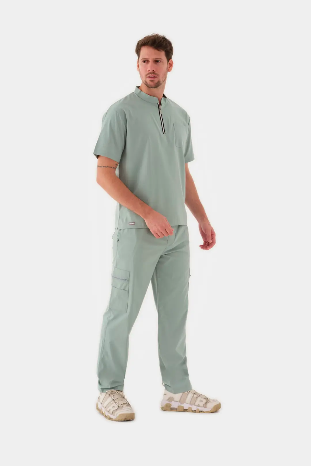 OCEAN -  Limon Yeşili Erkek Üst Üniforma - 4