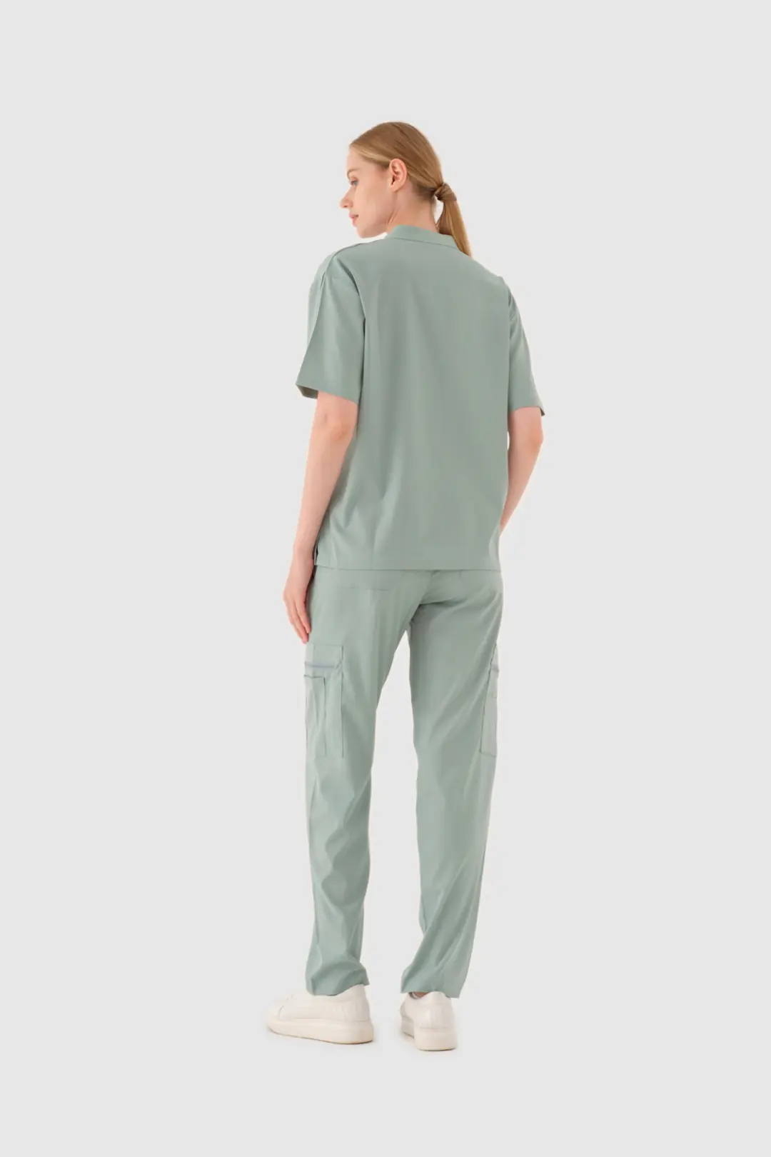 OCEAN -  Limon Yeşili Kadın Üst Üniforma - 4