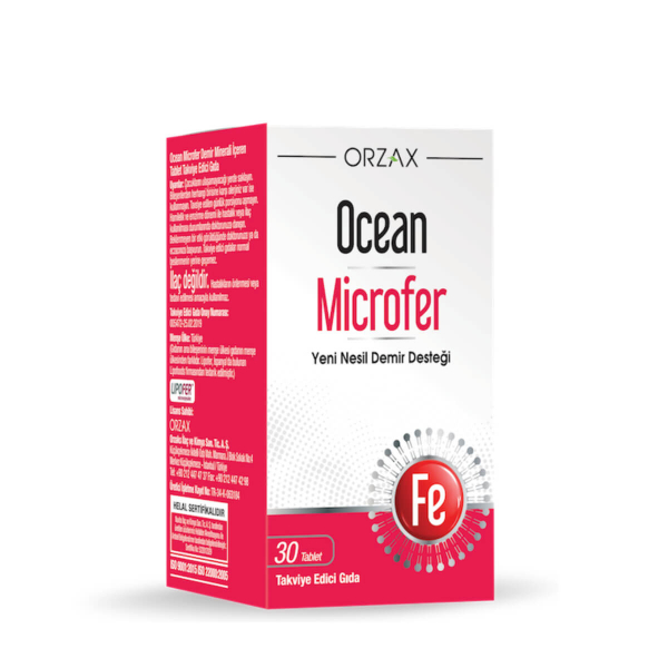 Ocean Microfer Demir  30 Tablet