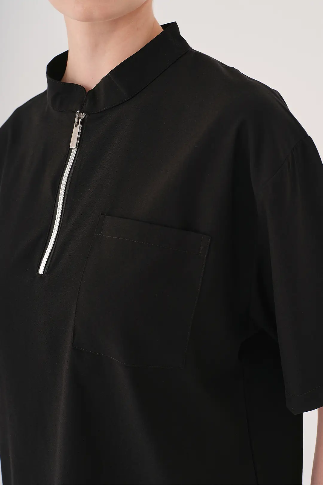 OCEAN - Siyah Kadın Üst Üniforma - 4