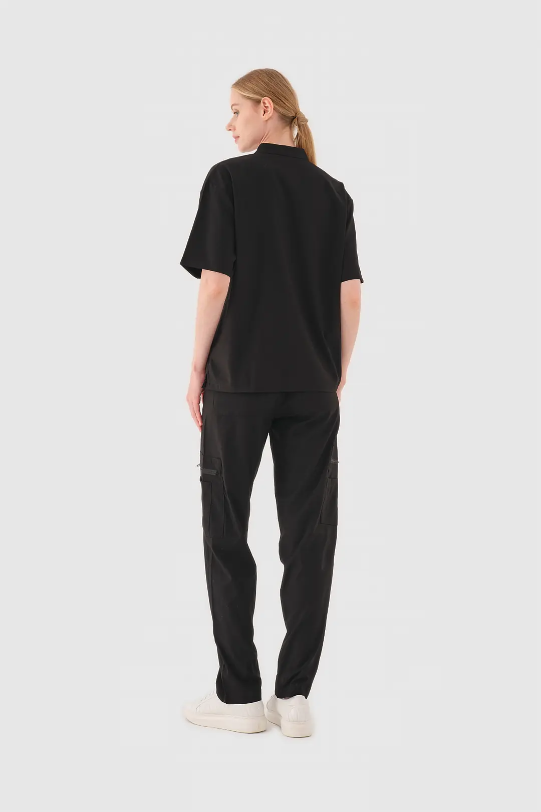 OCEAN - Siyah Kadın Üst Üniforma - 6