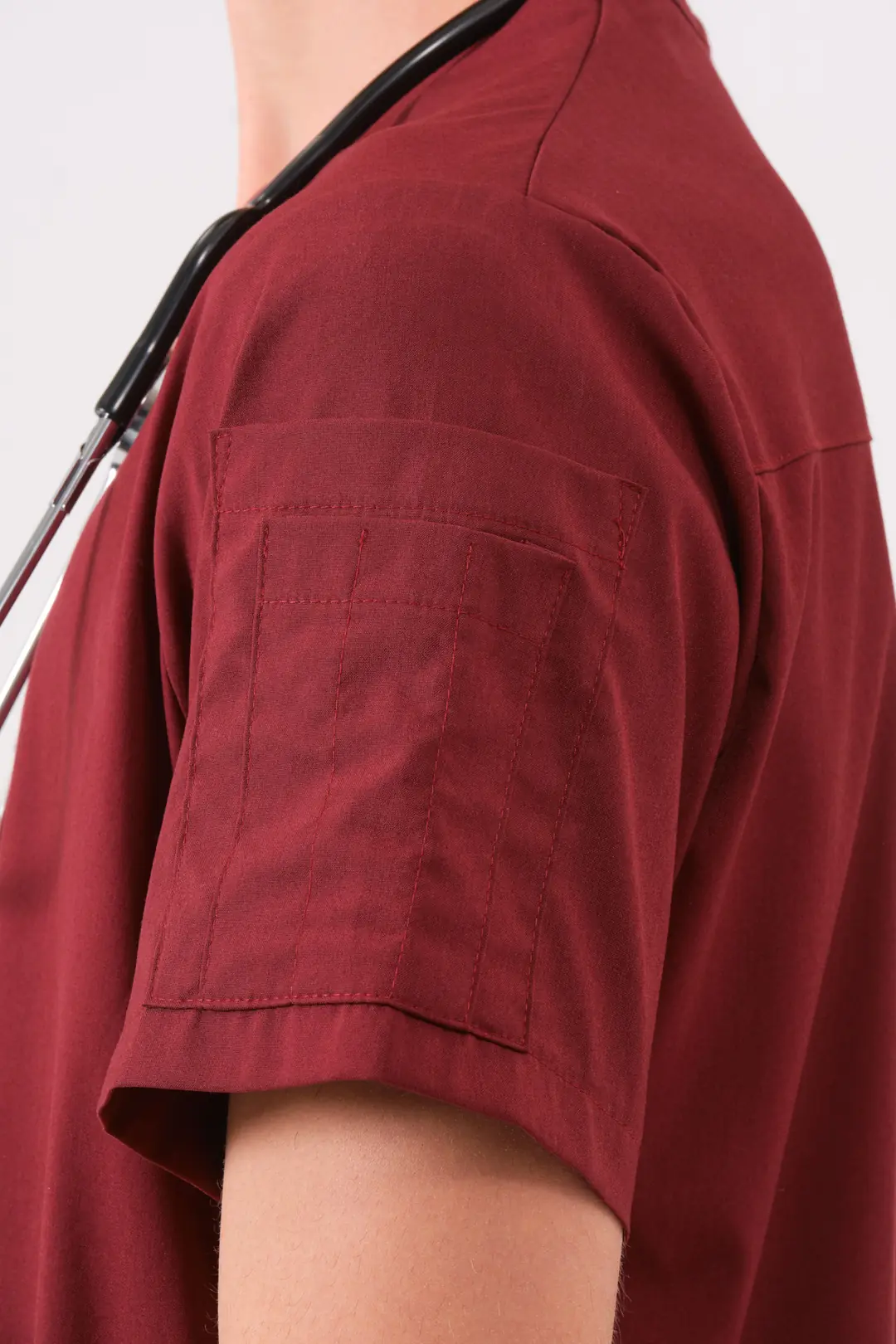 OCTOVIA - BORDO ERKEK ÜST ÜNİFORMA - 4