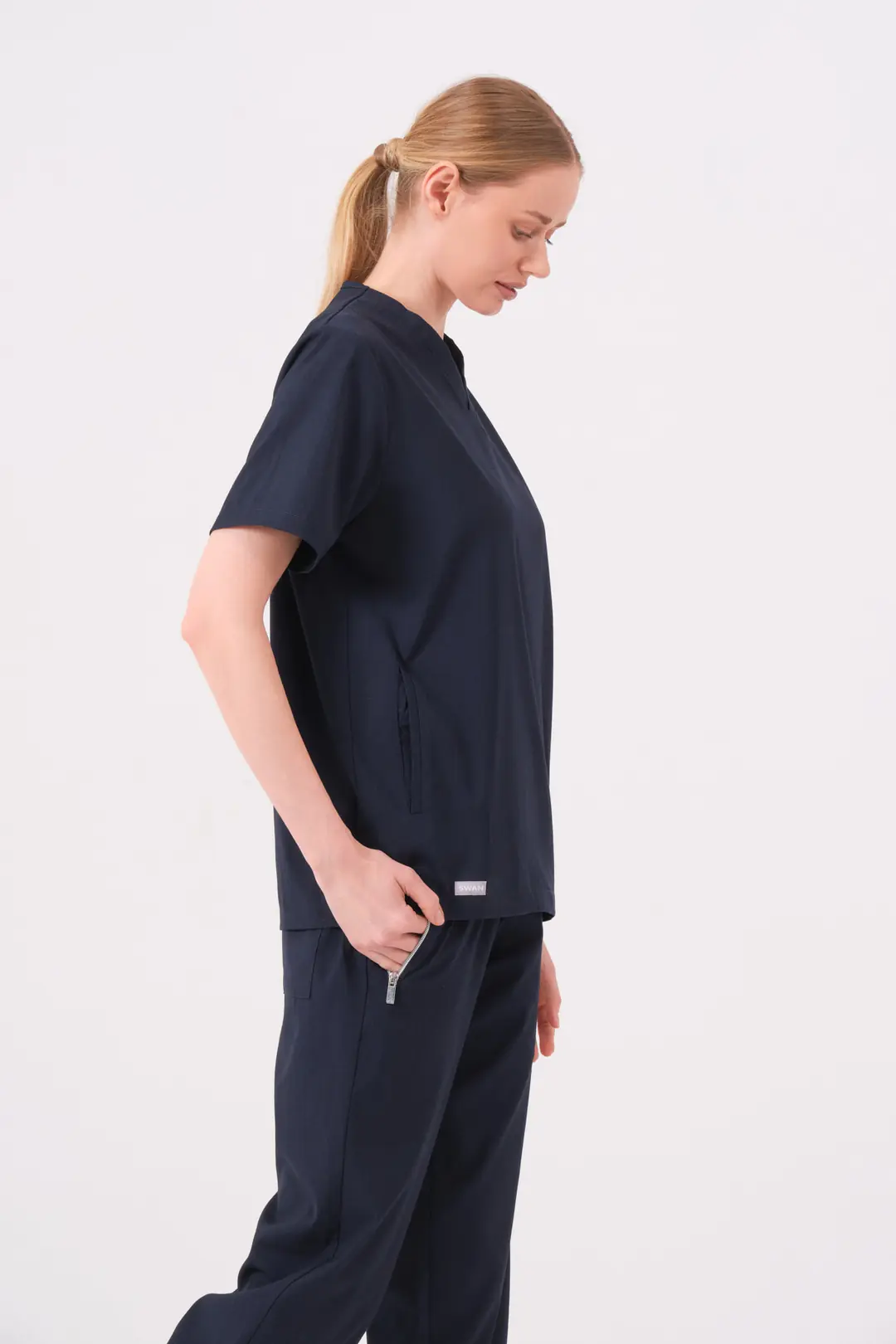 OCTOVIA - GECE MAVİSİ KADIN ÜST ÜNİFORMA - 3