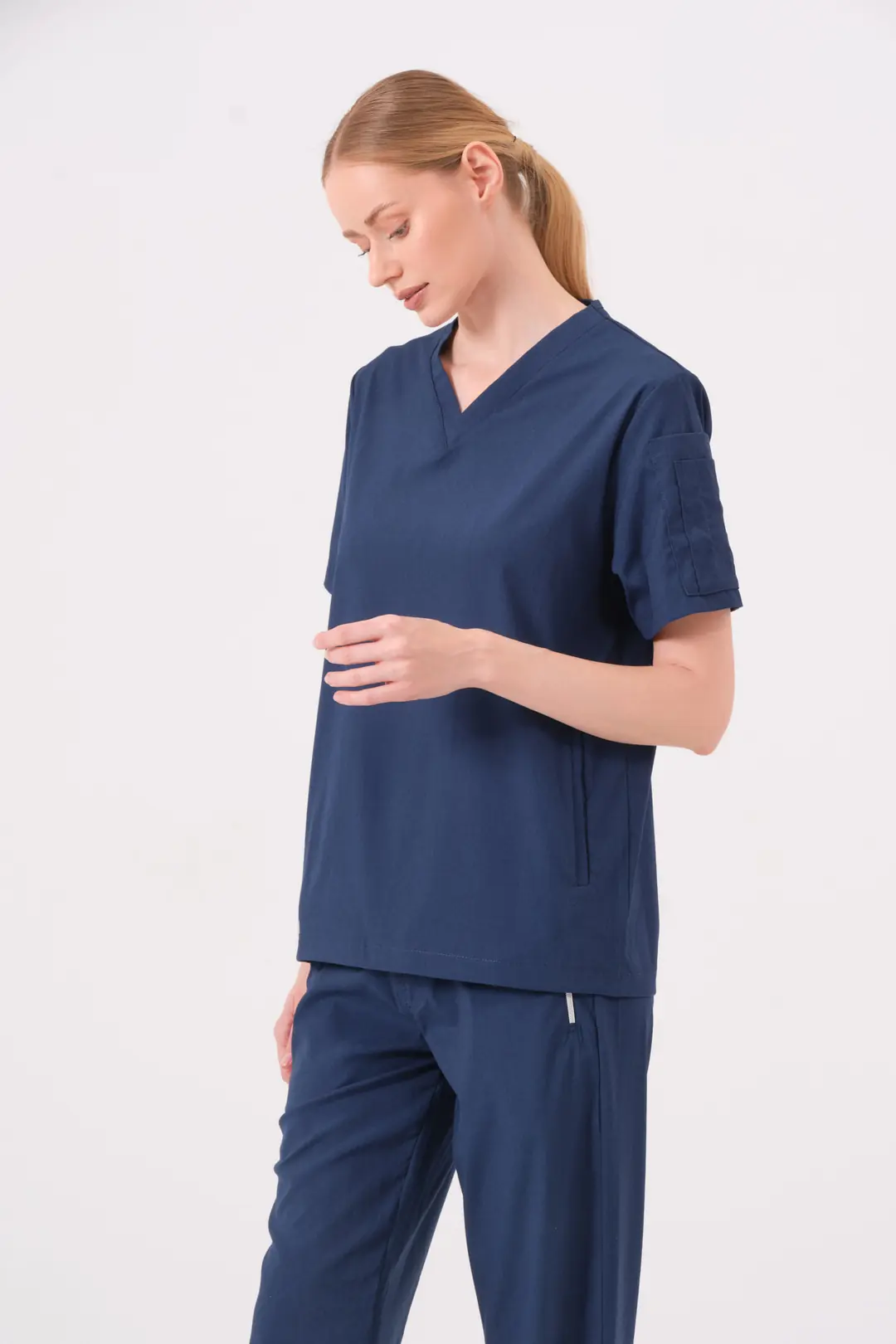 OCTOVIA - LACİVERT KADIN ÜST ÜNİFORMA - 3