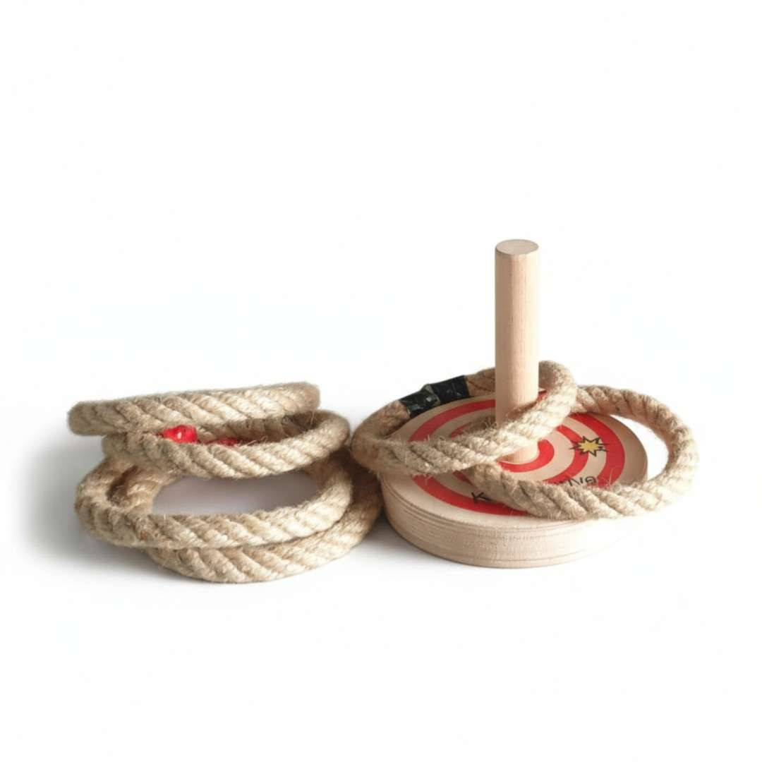 Wooden Hoop Toss Circle