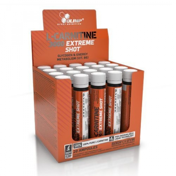 Olimp L-Carnitine 3000 mg Kiraz 20 Ampül