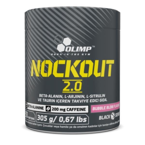 Olimp Nockout 2.0 Pre-Workout Sakız 305 Gr