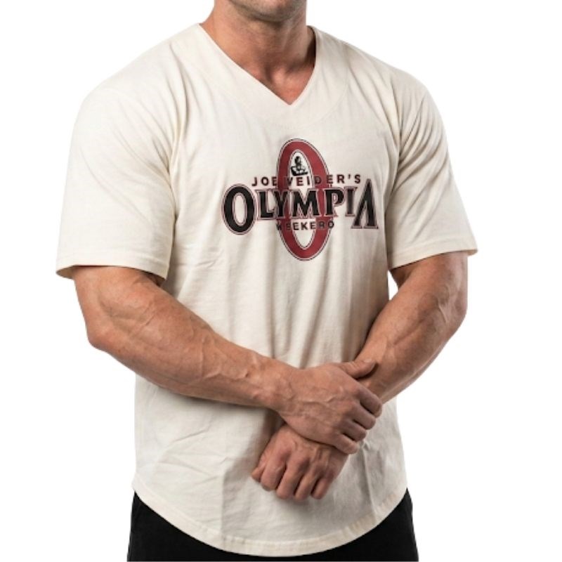 Olympia Joe Weider Weekend Rag Top Beyaz - 3