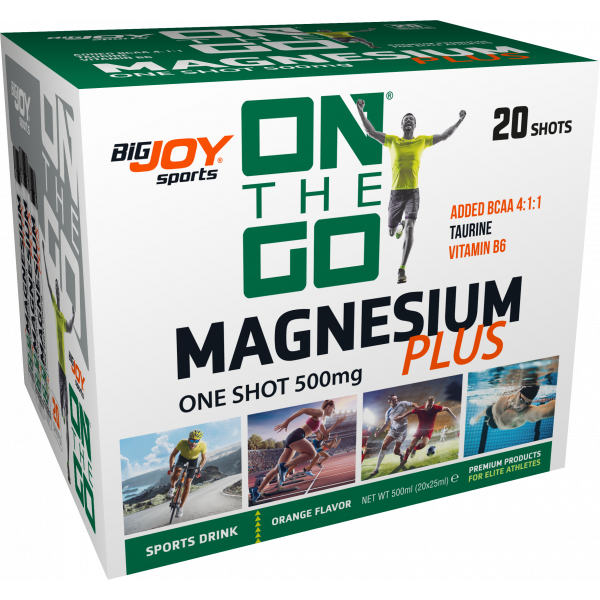 On The Go Magnesium Plus 25 mL x Portakal 20 Ampül