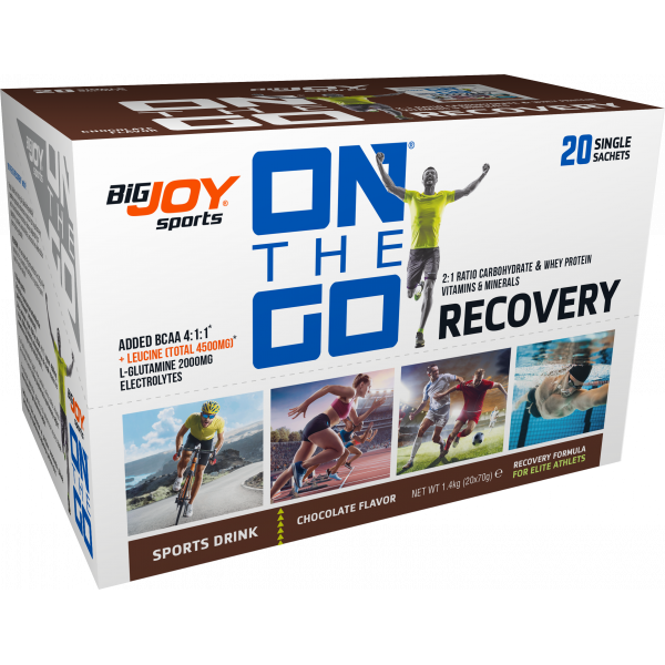On The Go Recovery Sports Drink 70 Gr x Çikolata 20 Saşe