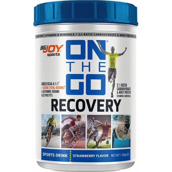 On The Go Recovery Sports Drink Çilek 1050 Gr