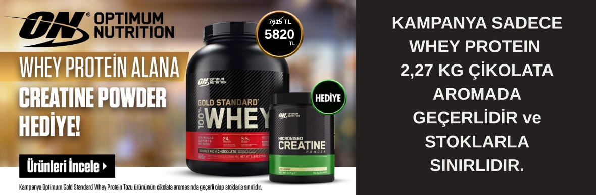 Optimum Gold Standard Whey Protein 2273 gr + Micronized Creatine 317 gr Kombinasyonu - 2