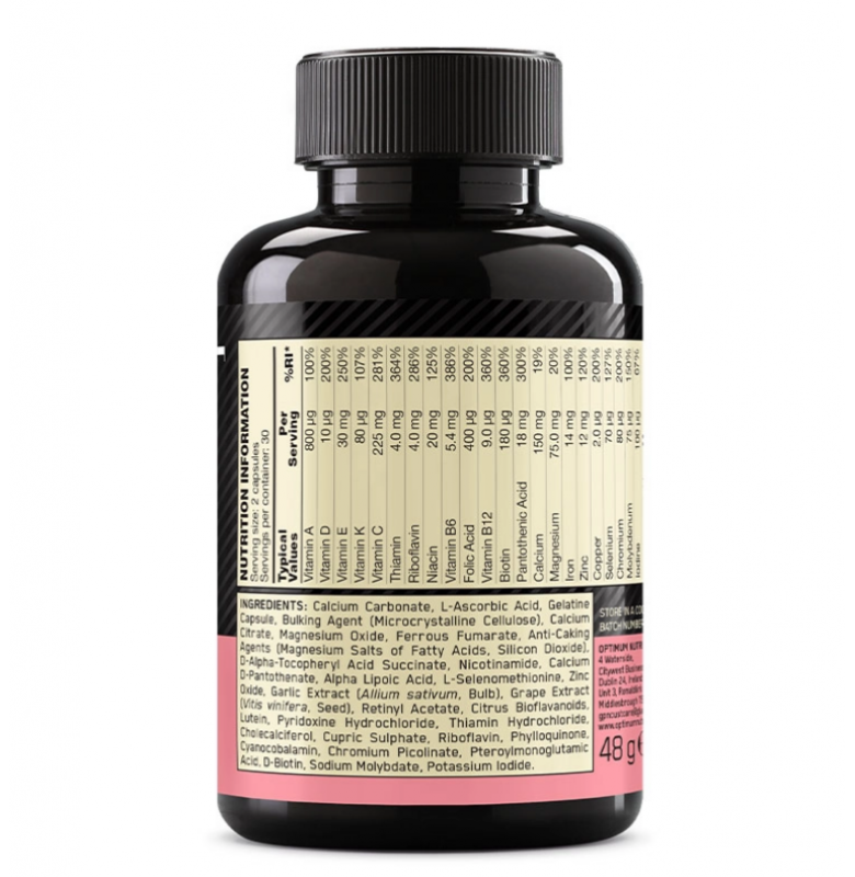 Optimum Nutrition Opti-Women 60 Kapsül - 2
