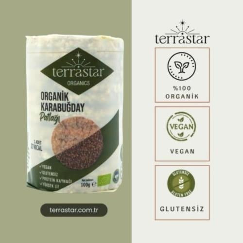 Terrastar Organik Karabuğday Patlağı (100 gr) 12 Paket